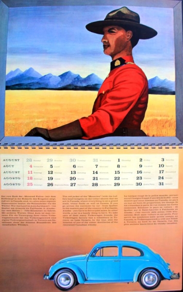 Volkswagen Yearcalendar 1961 (4905)